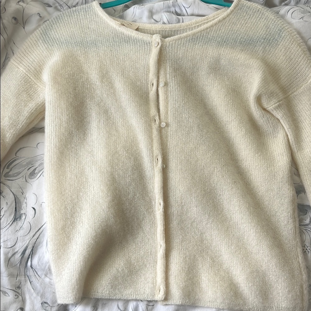 Elegant Cream Women's Sweater